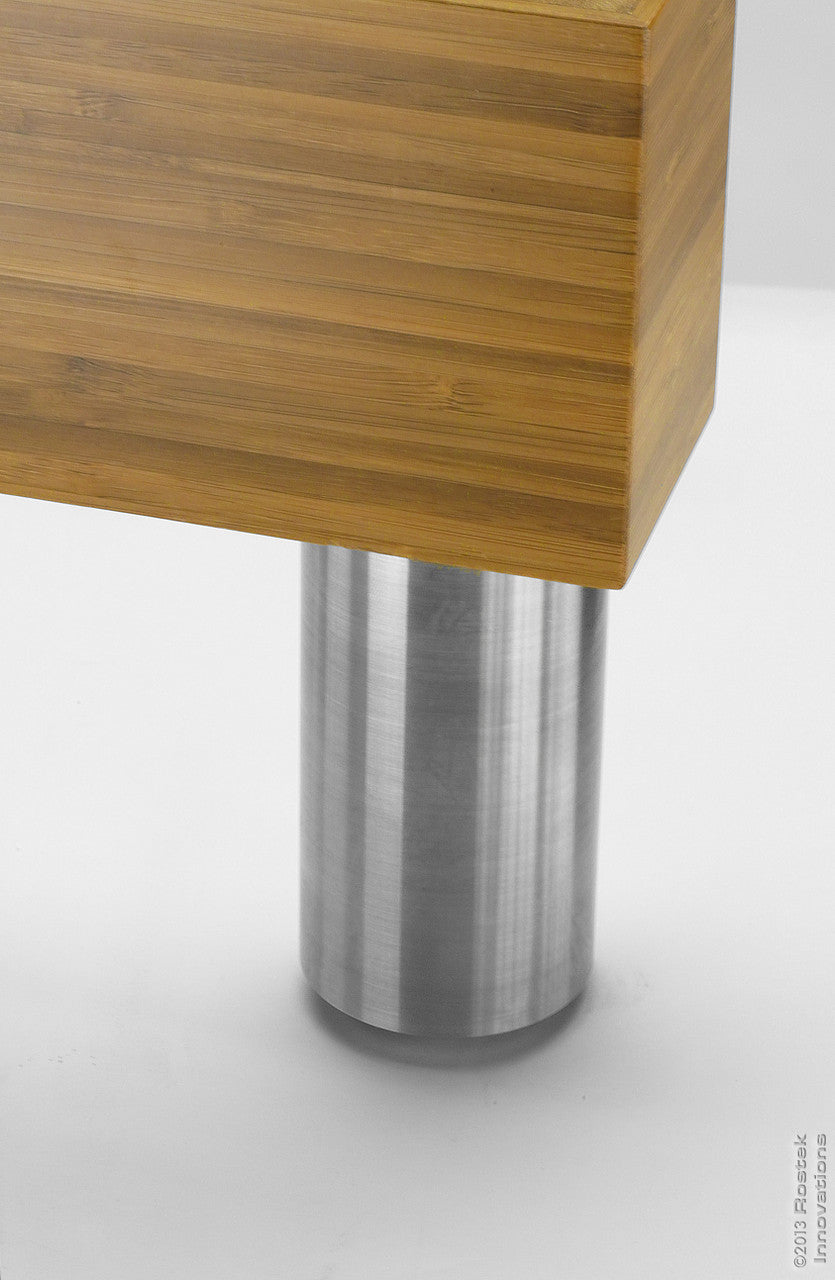 High Quality 304 grade stainless with adjustable recessed nylon foot