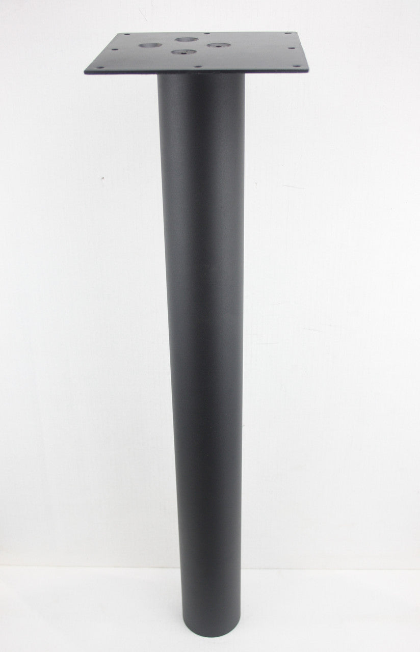 Our heavy duty KATR76PC leg offers the same specs as our KATR76 Stainless Steel leg, just in a black powder-coat finish.