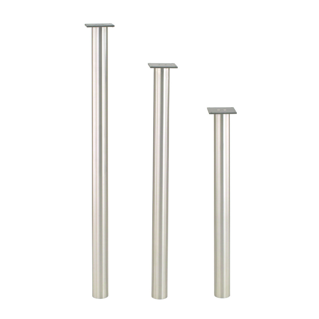 The KATR60 series are manufactured with 304 grade stainless steel and are available in dining, counter and bar heights. The diameter is 60mm or 2-3/8"