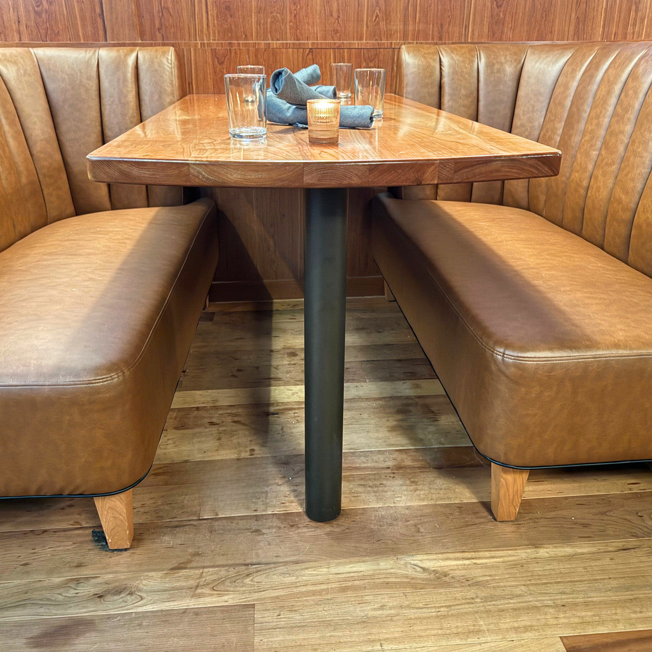  KATR76PC leg supporting a table top in Hotel  Champlain, Burlington VT