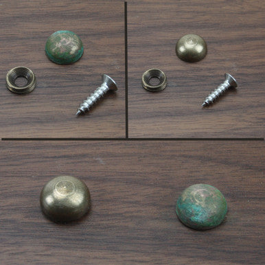 Brass And Copper Screw Covers .Pack of 10