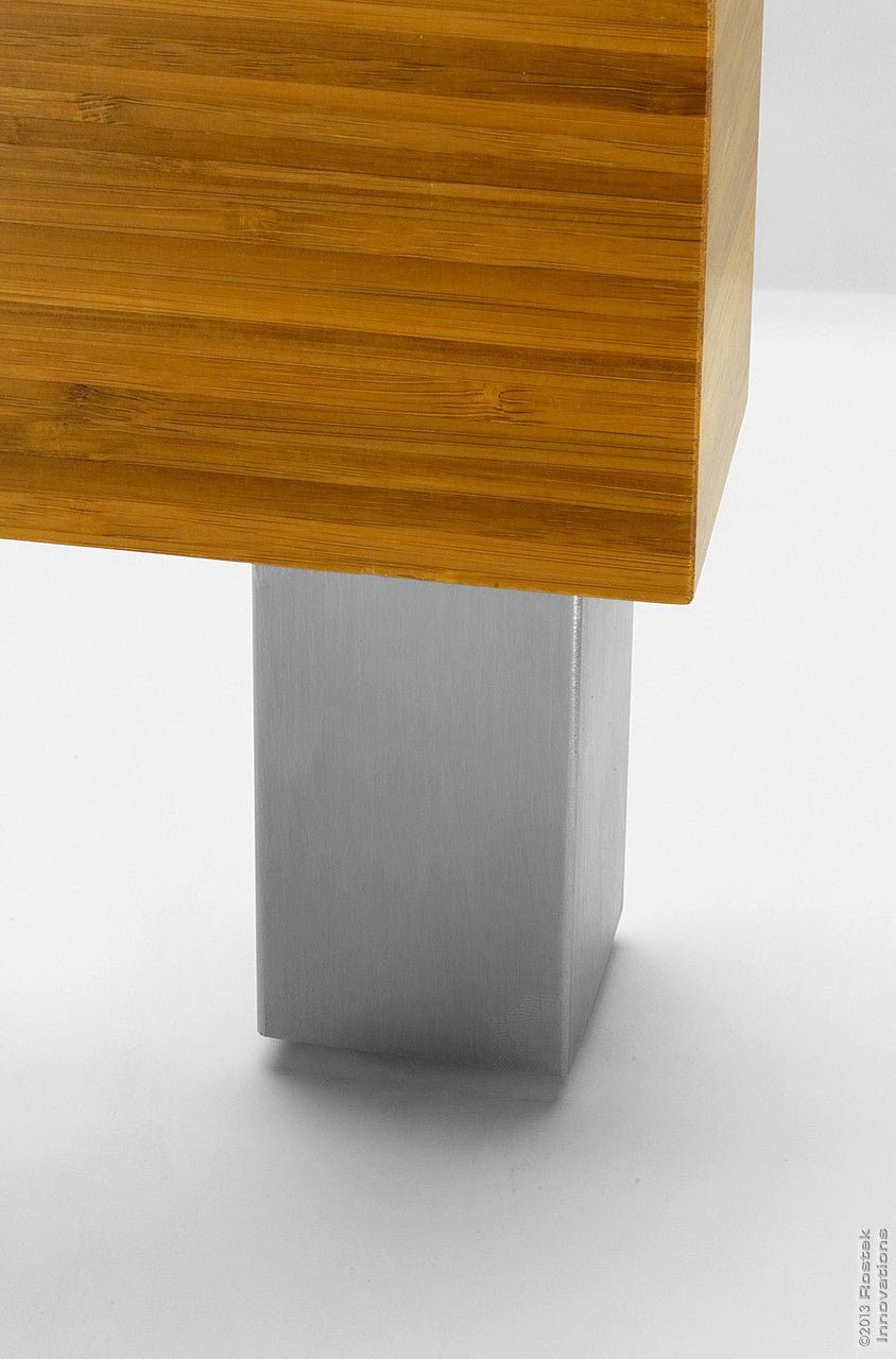 The KATS50 stainless steel furniture legs have many applications including but not limited to, home, office and kitchen.