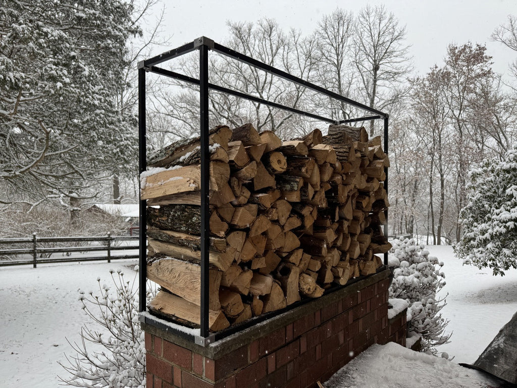 Design ideas- Build a custom firewood storage that will last for decades!