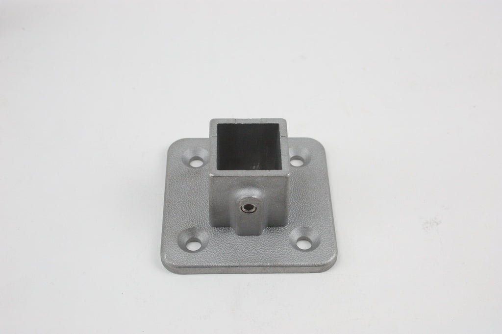 Build-A-Frame  1" Square Tube Metal Frame Connectors. Screw Down Foot