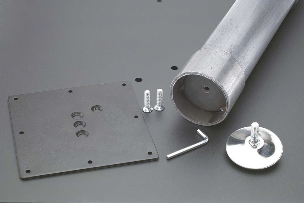 The KATINDCOP legs come with a 4mm mounting plate and the necessary hardware for easy assembly.