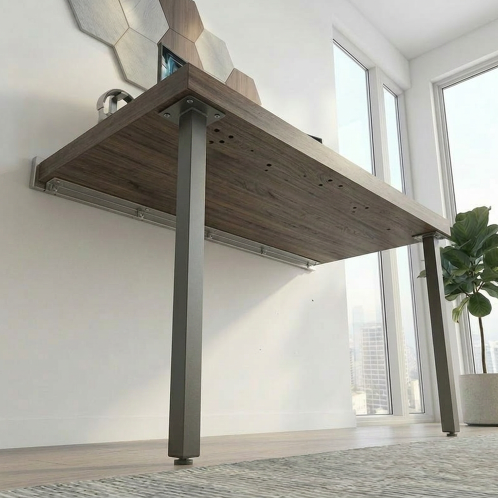 2" Square Black Texture Powder-Coated Legs. Dining, Counter and Bar Heights
