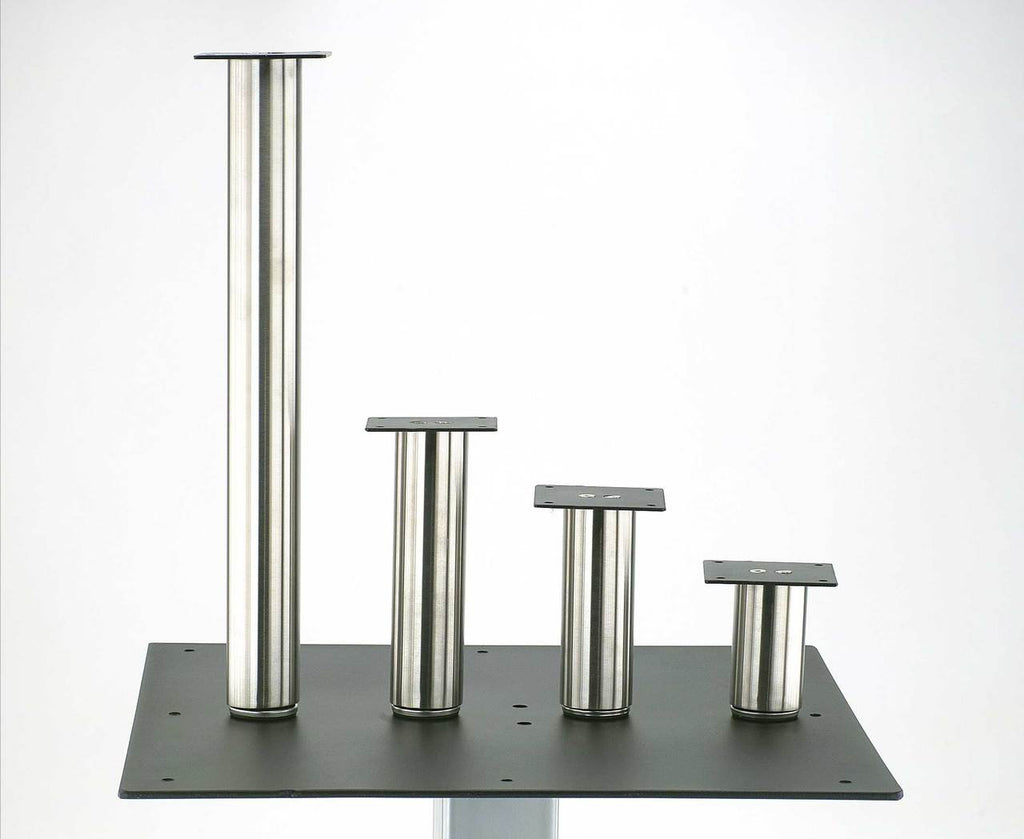 The KATR50 series of cabinet legs are available in 4, 6 and 8" heights, for applications in the home, office, or work place.