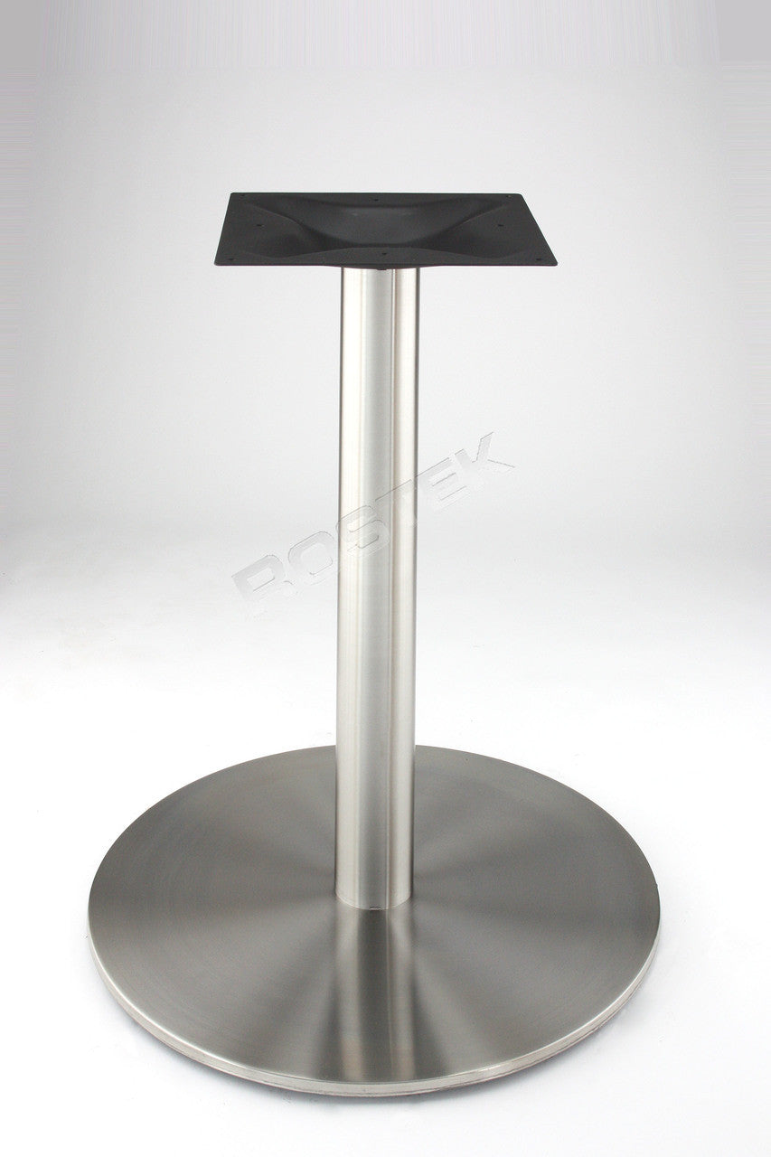 RFL540 Olivia 21" Round Stainless Steel Table Base - Durable #304 Grade