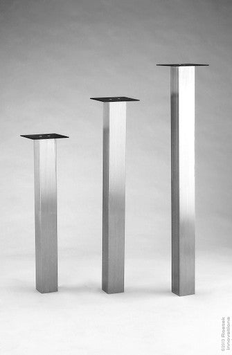 KATS50 Katrina 2" Square Stainless Table Legs