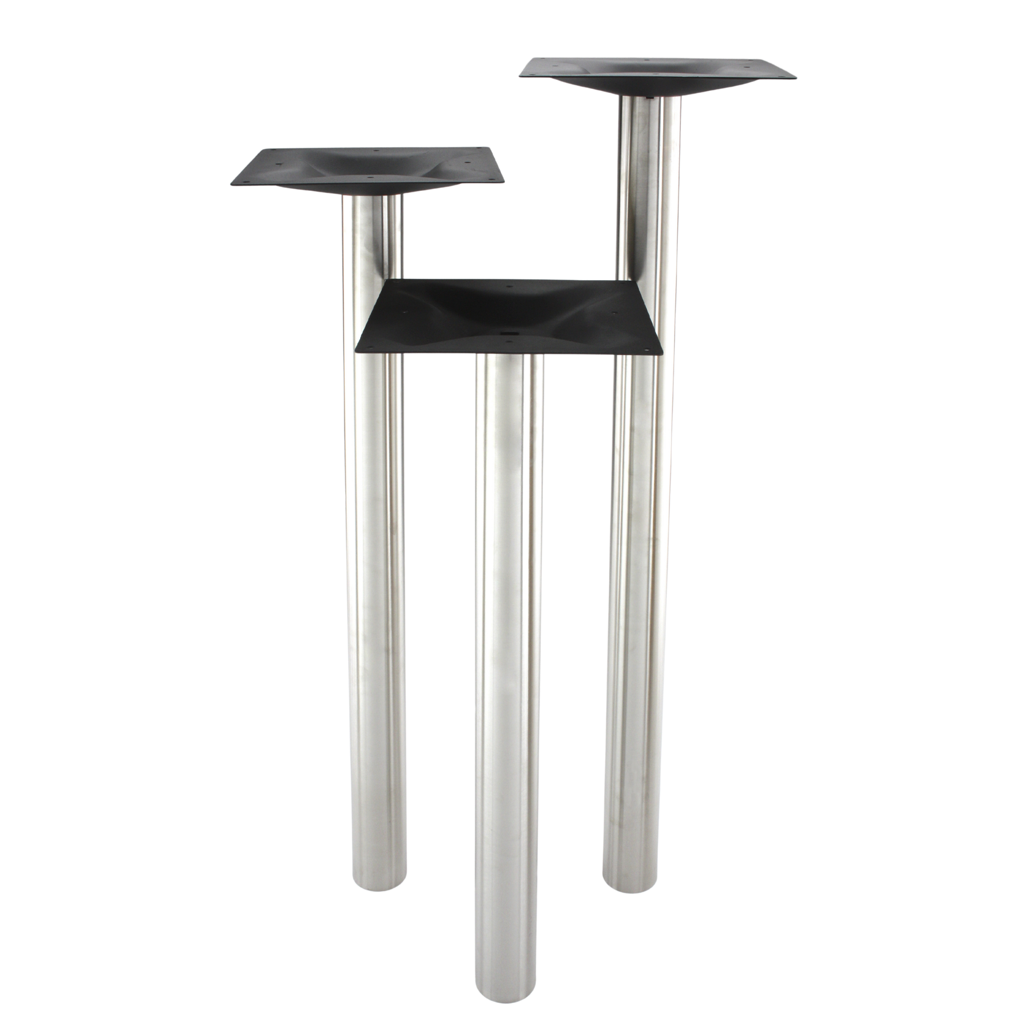 STED76 Steddy Core Drilled Base - Durable Stainless Steel Base