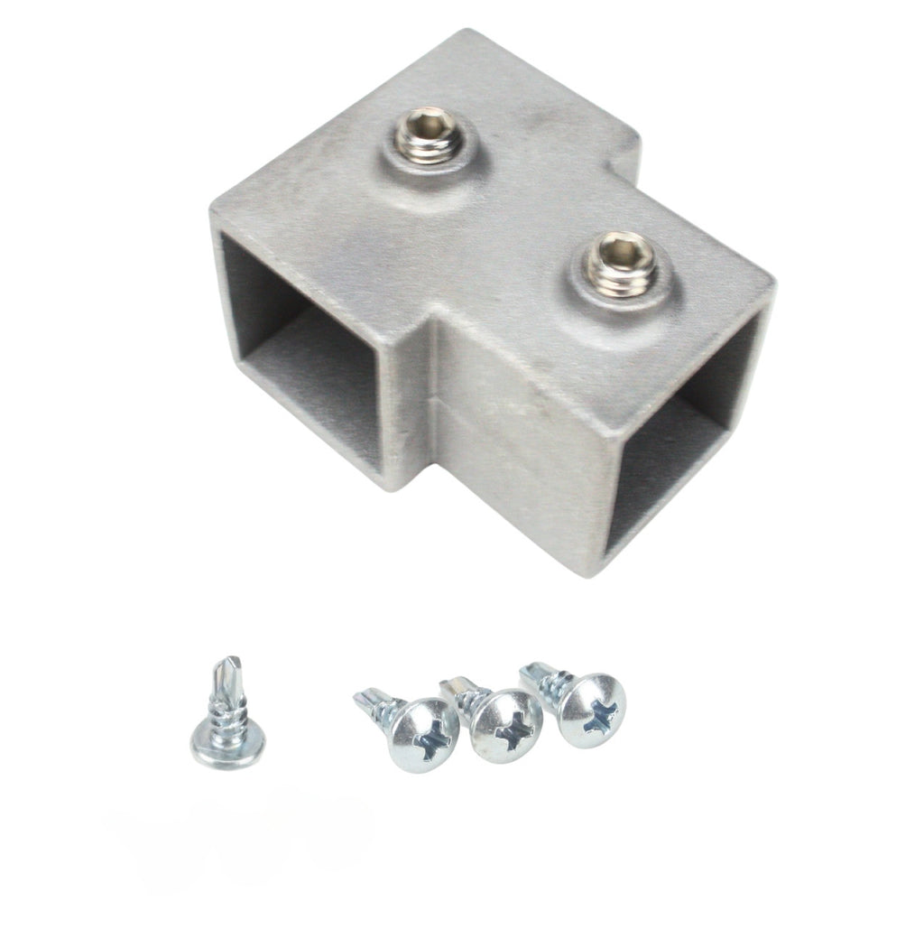 Build-A-Frame   1" Square Tube Metal Frame Connectors. T intersection.