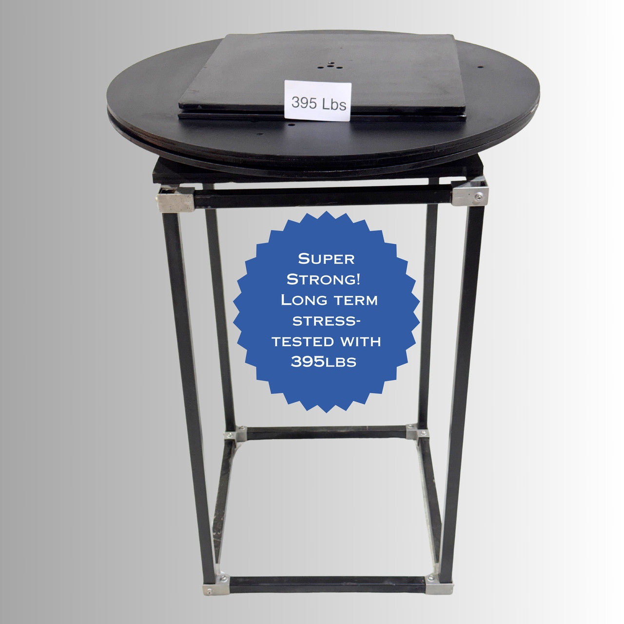 395lb static load demonstrates superior load bearing.