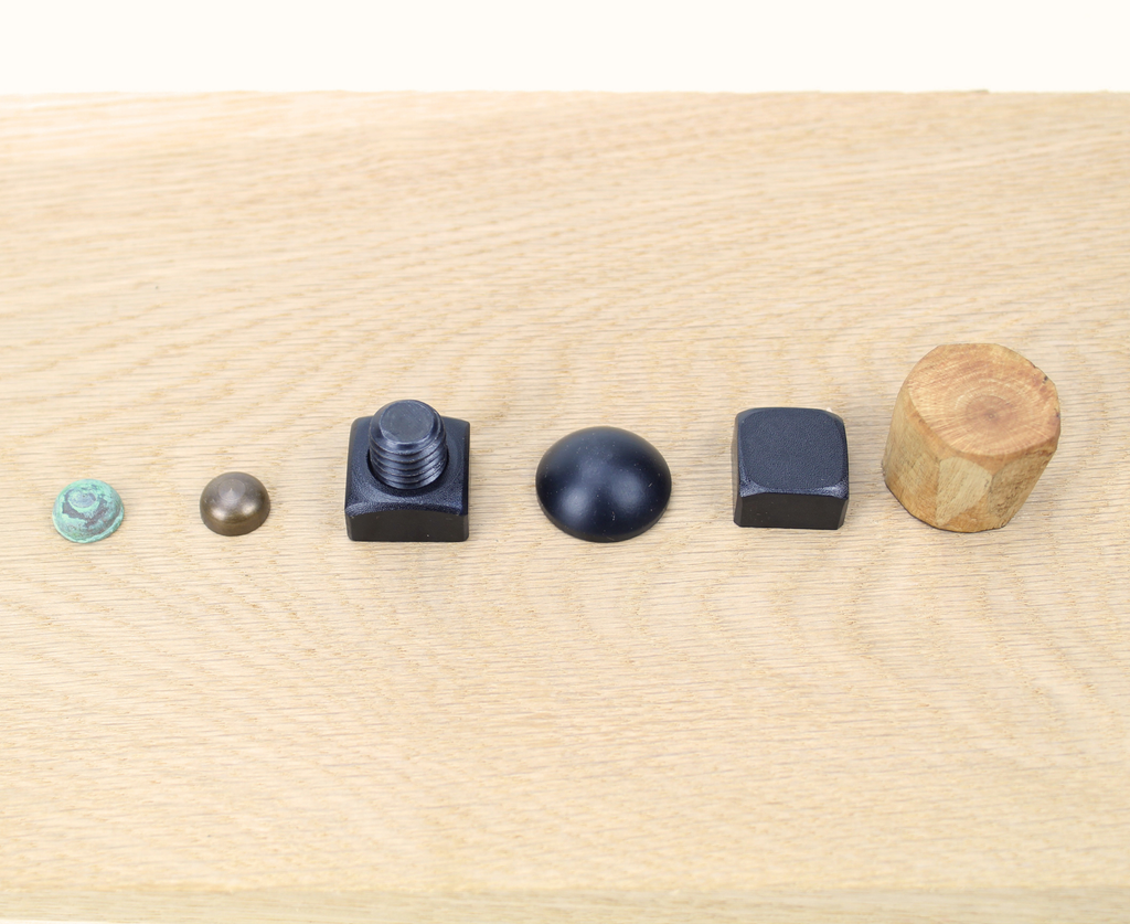 Undercover Screw Concealers-  22mm Square Head with Threaded Rod