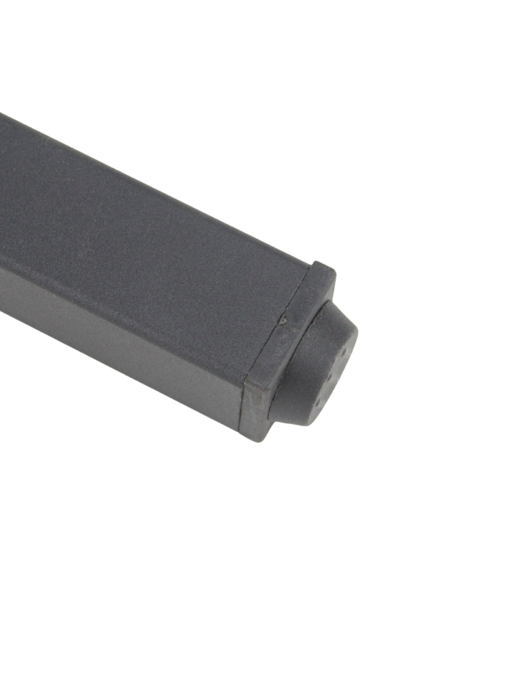 Slim Table Legs- 1" Square Black Powder-Coat  KATS25-D