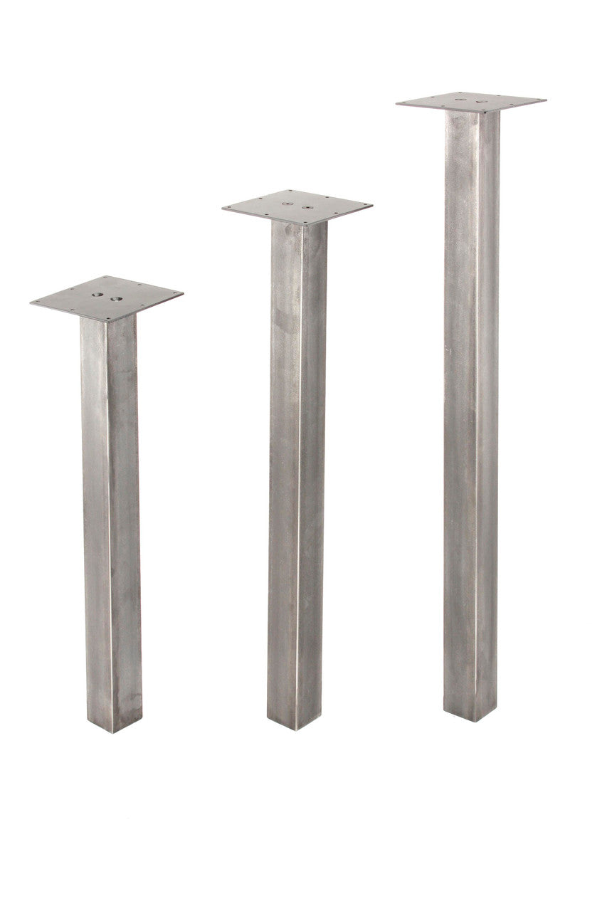 The KATANG industrial angle iron leg comes in dining, counter and bar height. 